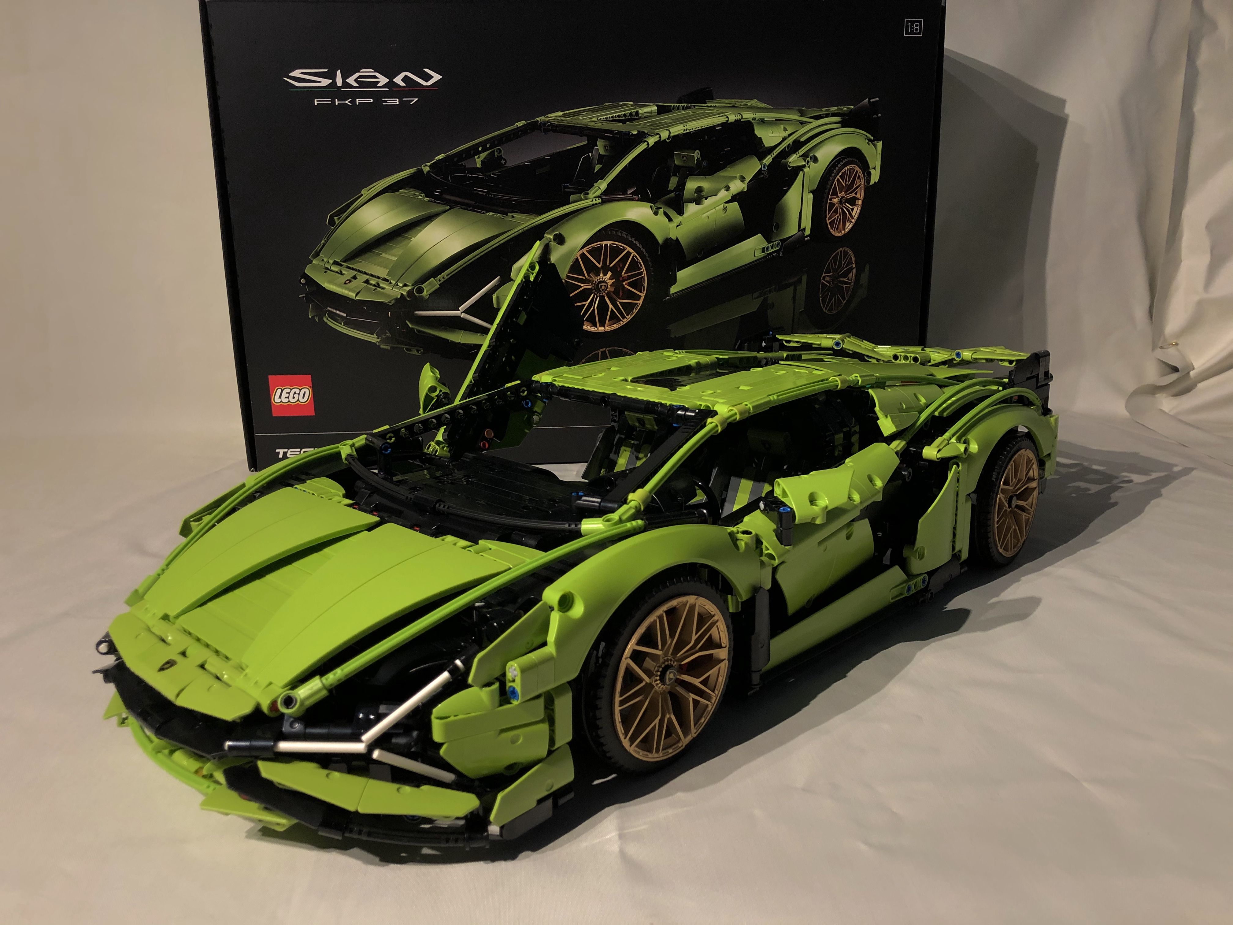 The Lego Version of the Limited Edition Lamborghini Sian Comes