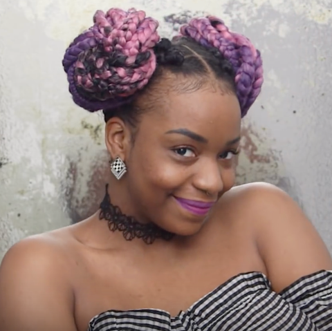 9 Cool Box Braid Hairstyles We Love Cute Ways To Style Box Braids