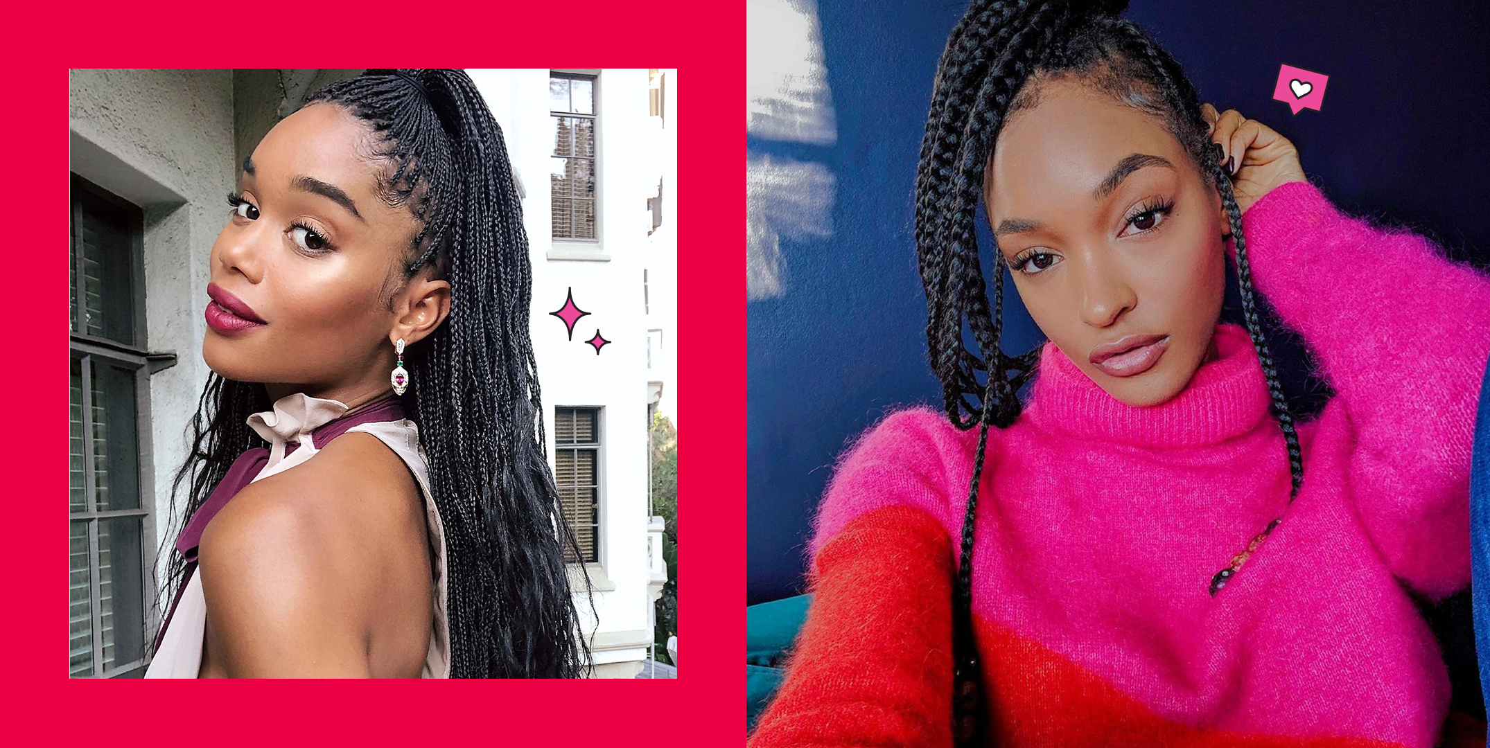 Loop Braids Are the Easiest, Celeb-Approved Fall Hair Trend