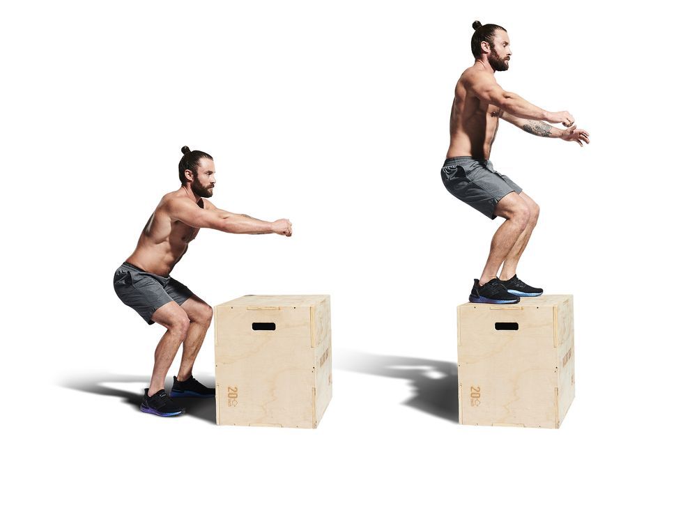 10-Minute Box-Jump Challenge Sets Your Lungs and Legs on Fire