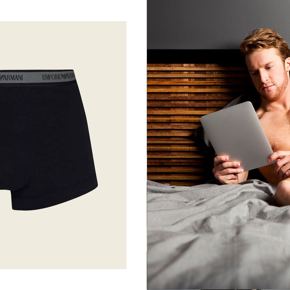 Fashion Style Men Sleep Bottoms Underwear Long Boxer Knee Length