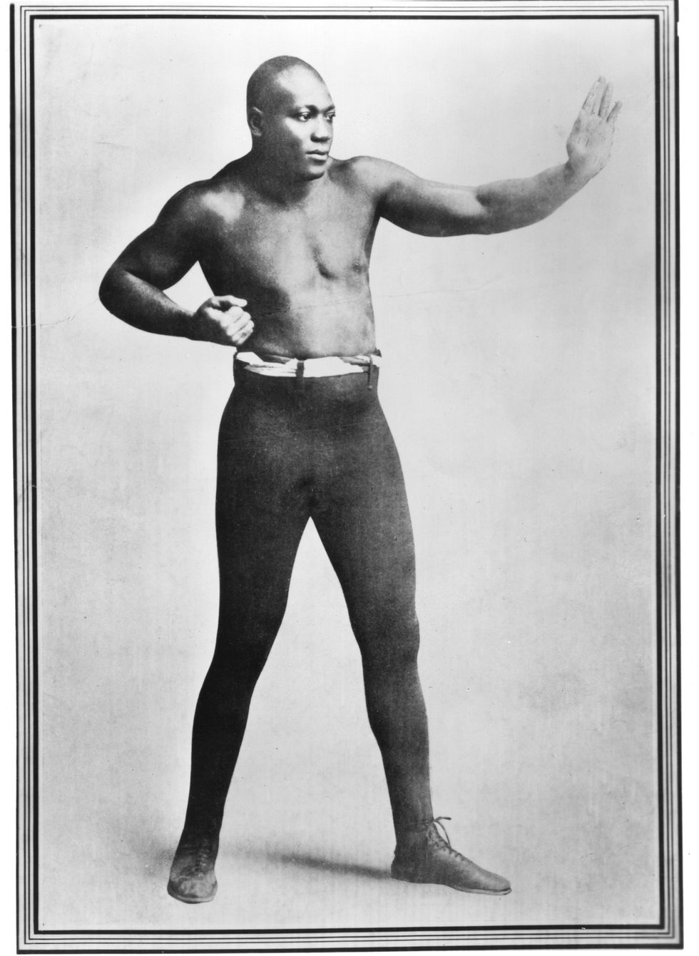 'the sporting news 100 years of sports images' jack johnson
