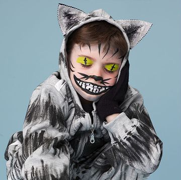 boy halloween costumes cheshire cat and werewolf