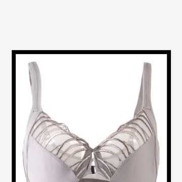 a collage of the best minimizer bras in a roundup of the best minimizer bras of 2024