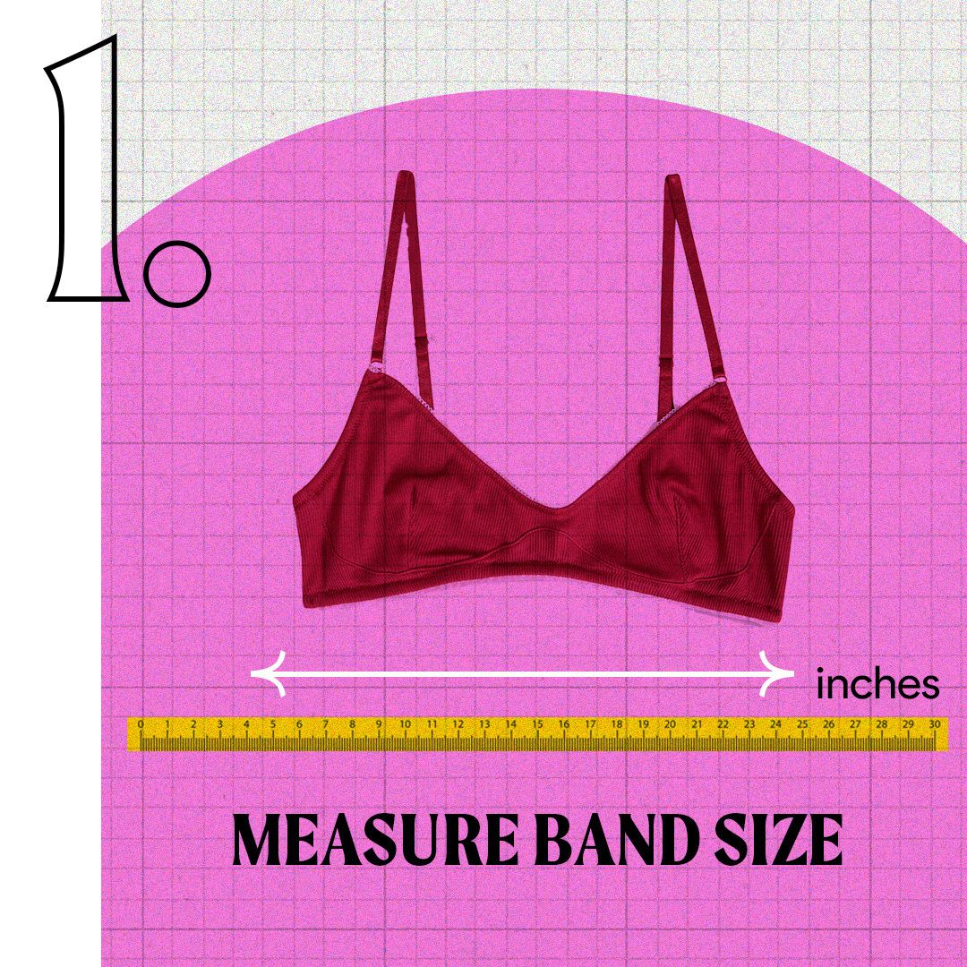 Easy Way To Measure Bra Size  Measure bra size, Bra sizes, Bra