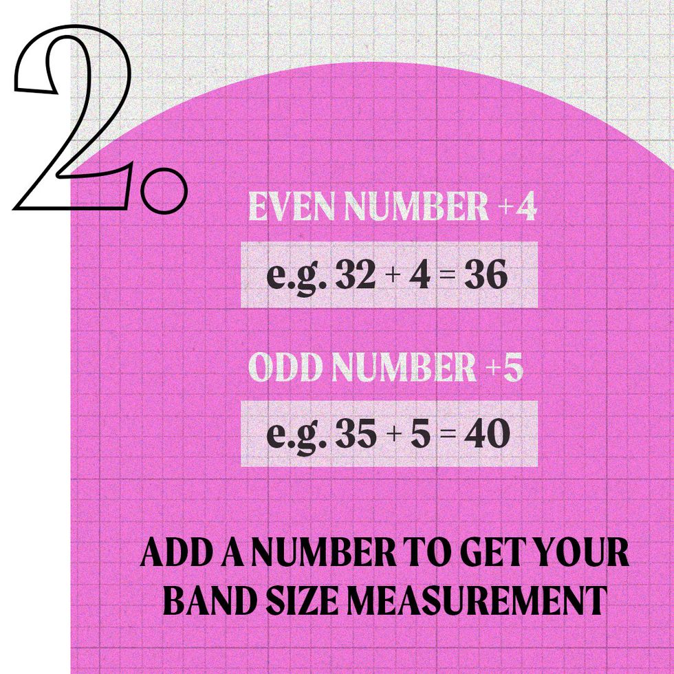 Victoria's Secret Measuring Pink Tape Measure Bust Bra Sizing Instructions