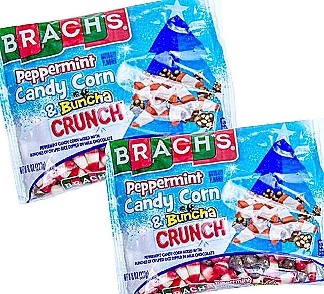 Brach's Is Selling Peppermint Candy Corn Mixed With Buncha Crunch