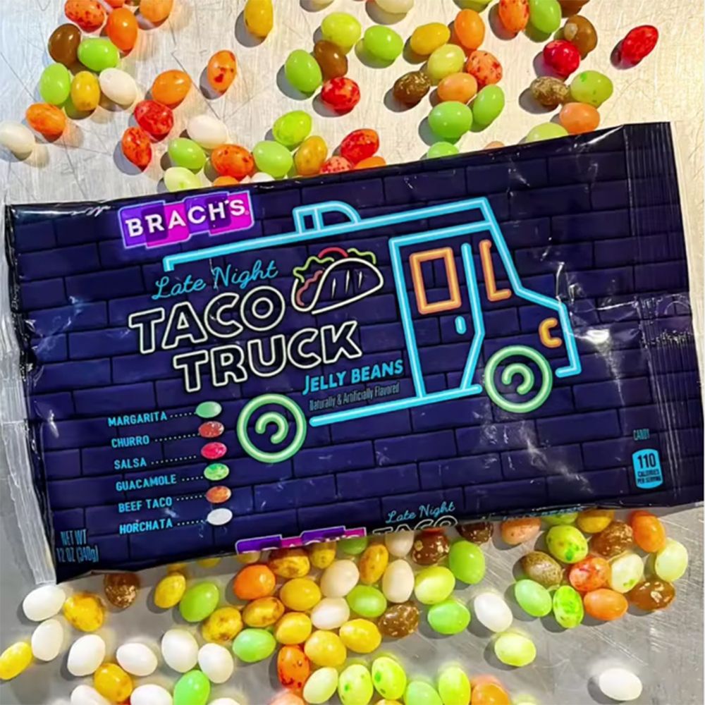 brach's late night taco truck jelly beans easter candy
