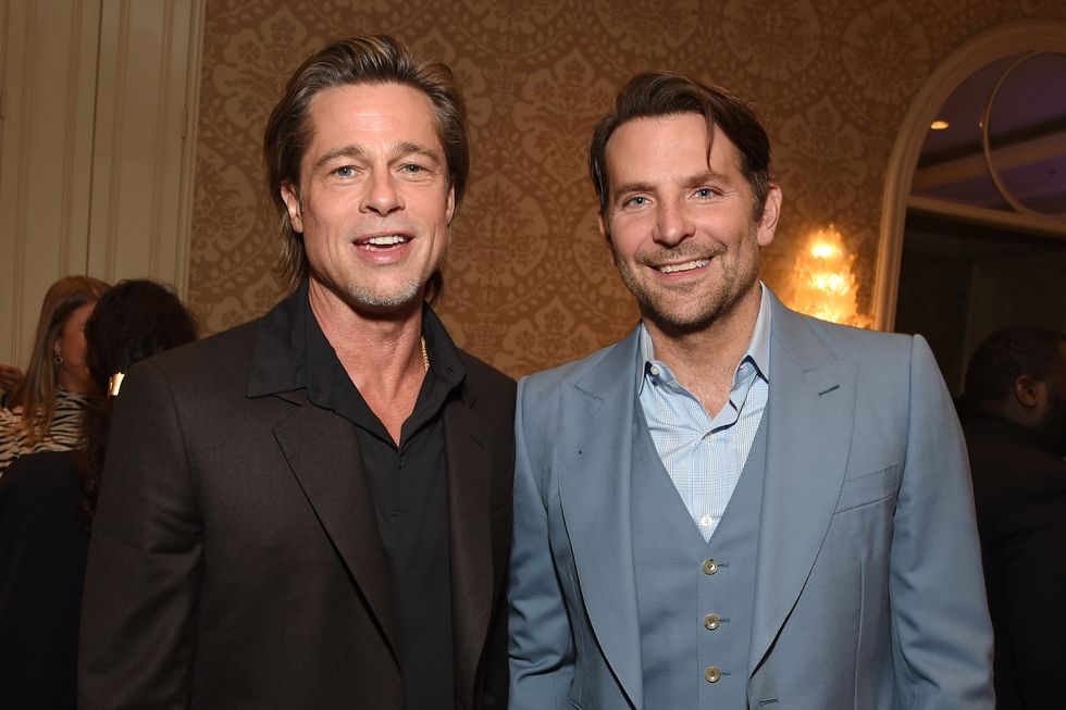 Brad Pitt Says He Got Sober Because of Bradley Cooper in NBRA Awards Gala  Speech