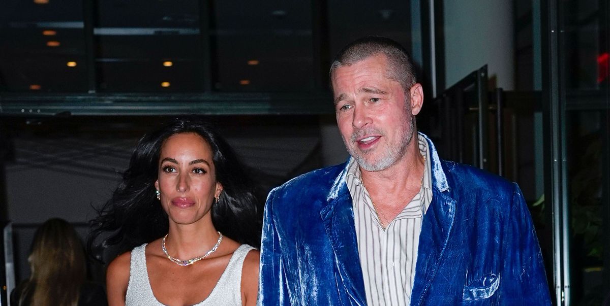 Brad Pitt’s Velvet Blazer Makes a Statement on Date Night with Ines de Ramon