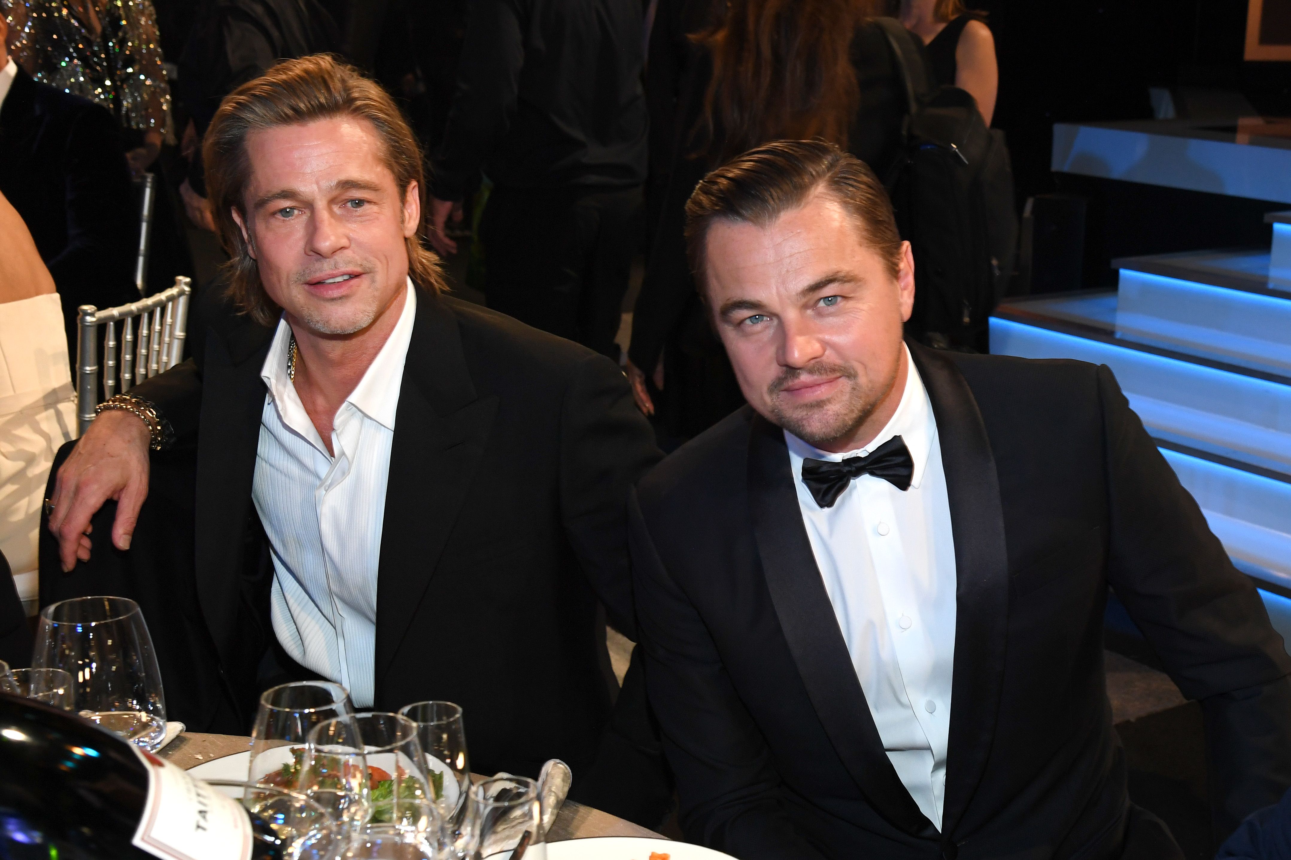 leonardo dicaprio グラス セール 頭 シーン