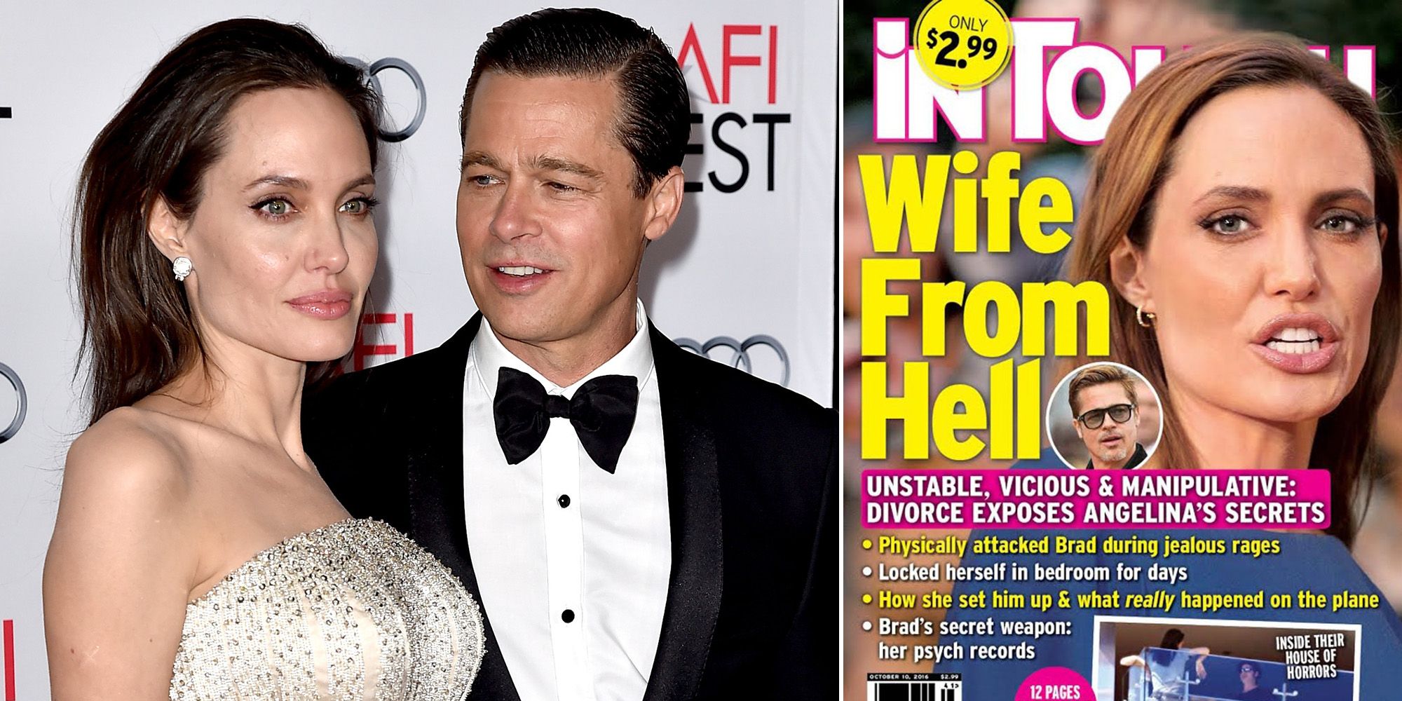 The Latest Brad Pitt and Angelina Jolie Tabloid Rumors