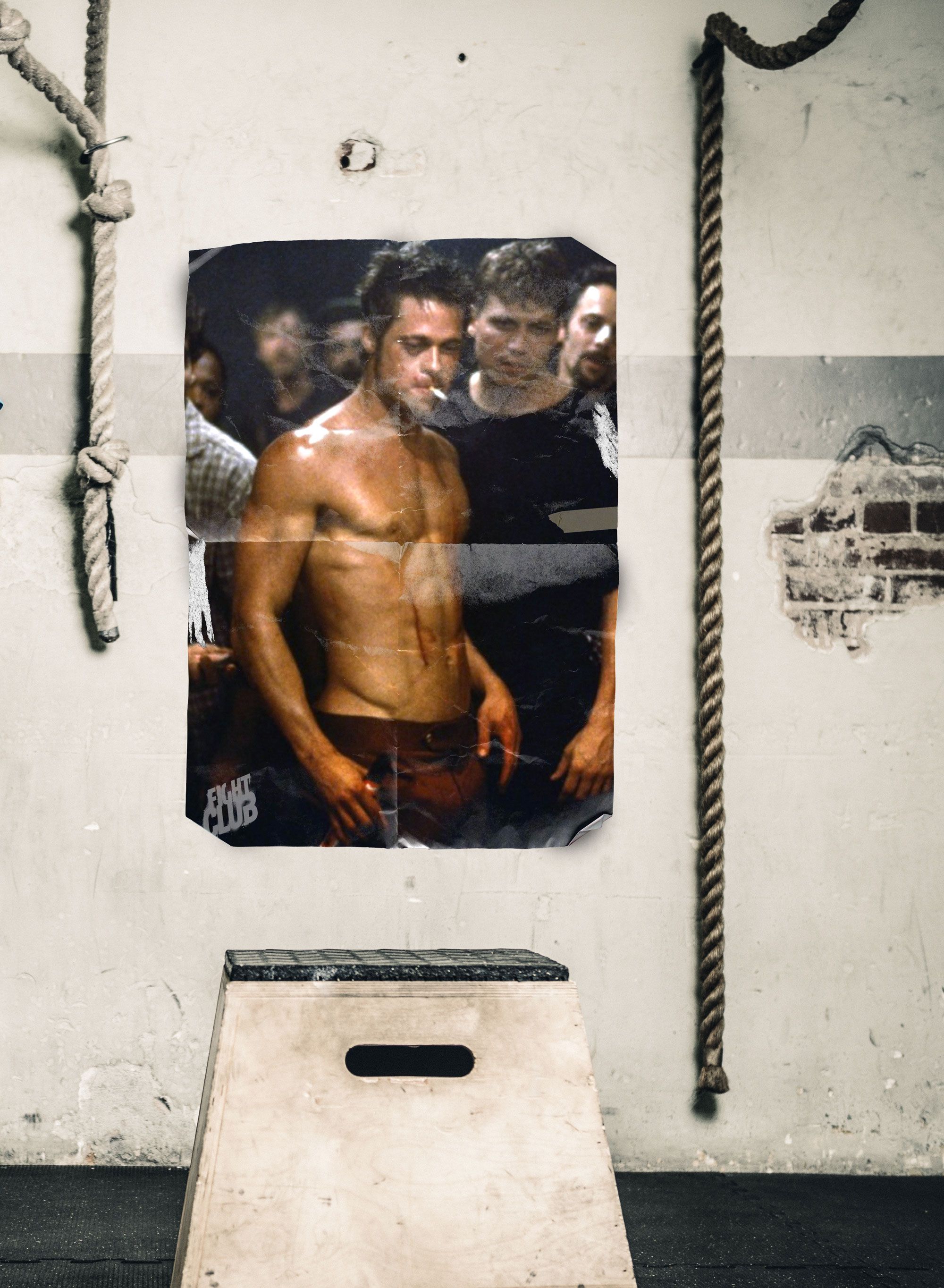 The Brad Pitt 'Fight Club' Body, Explained