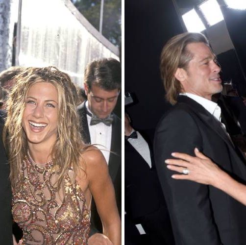 A timeline of Brad Pitt and Jennifer Aniston's history (featuring Angelina  Jolie and Justin Theroux)