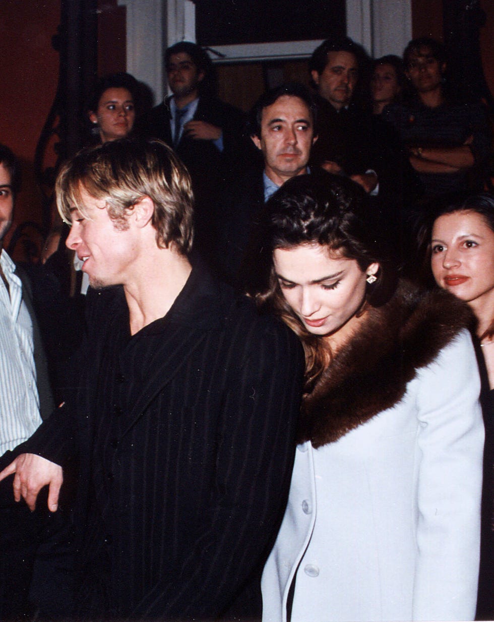 Brad Pitt y Mar Saura