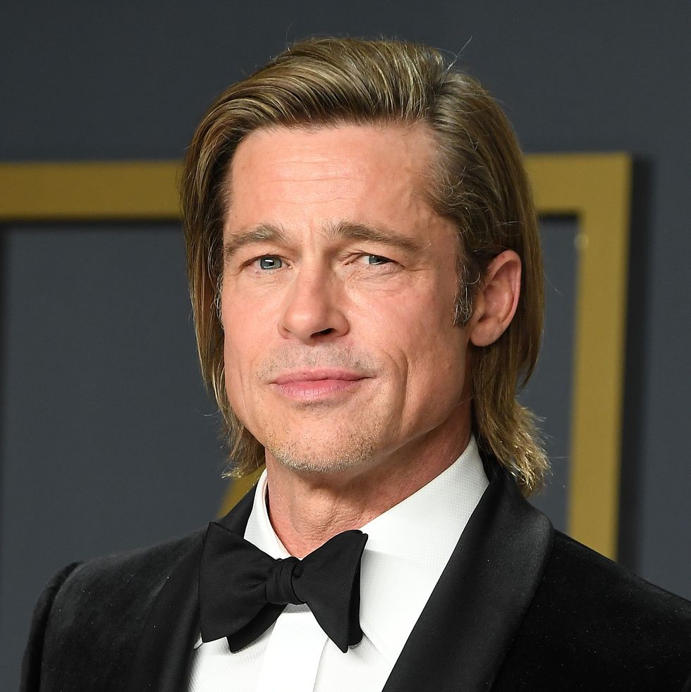 Brad Pitt Fucking Videos - Brad Pitt Grows Out Hair for Missouri State Graduation Video Message
