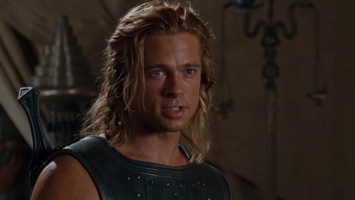 brad pitt pelo largo troy