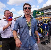 Celebrities Visit Williams Racing At Formula 1 United States Grand Prix celebrities visit williams racing at formula 1 united states grand prix