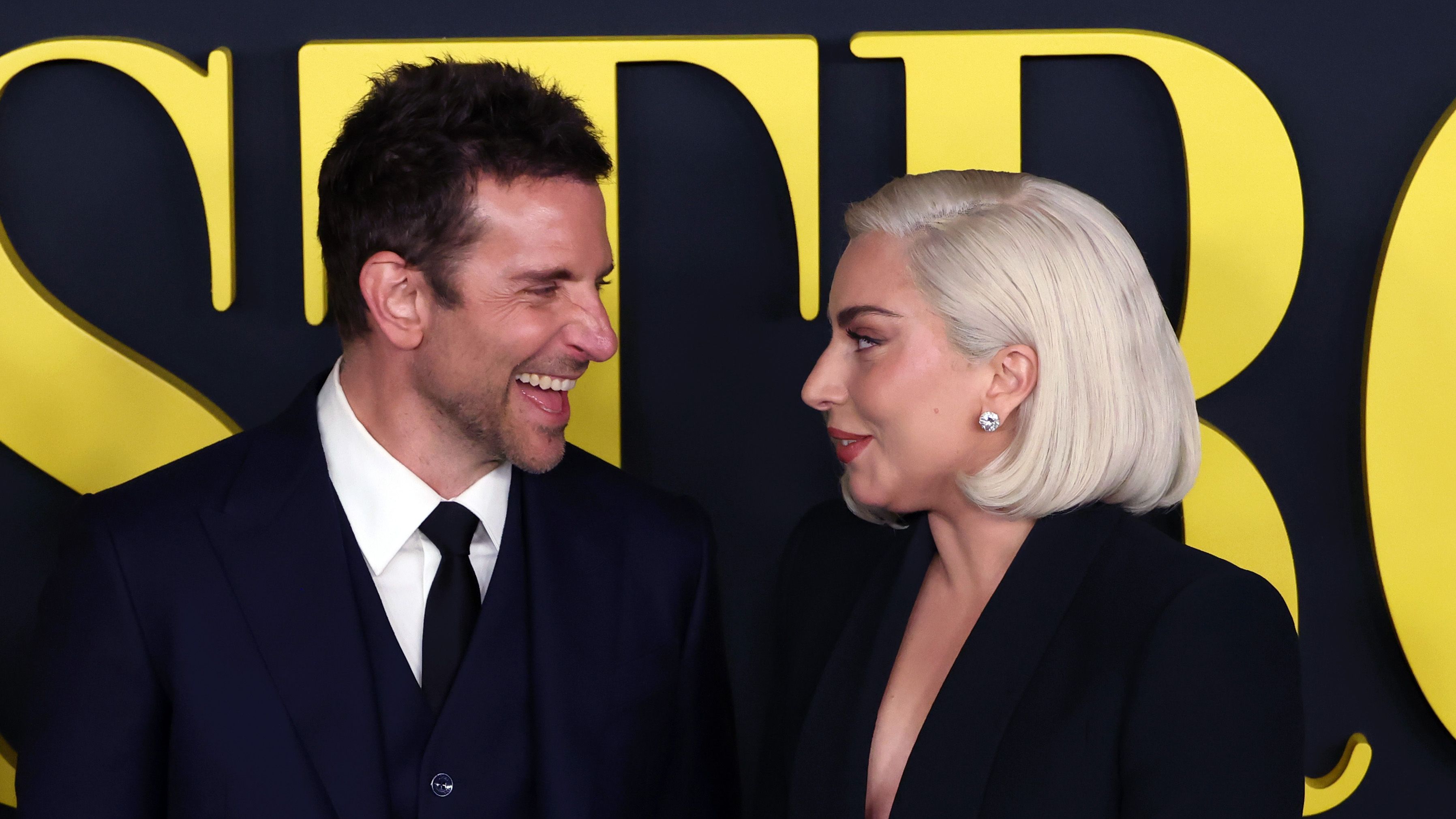 Lady Gaga and Bradley Cooper Reunite at 'Maestro' Premiere