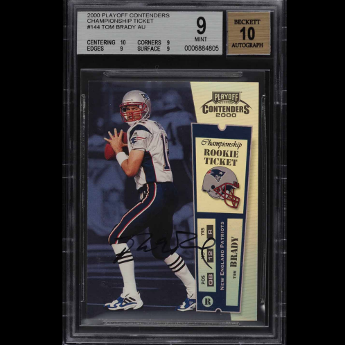 Why a Tom Brady Rookie Card from 2000 Just Sold for an Eye-Popping