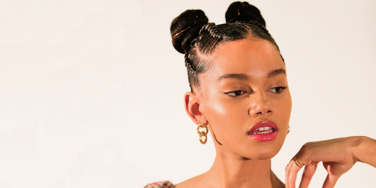 How to Create Freestyle Braided Buns Hairstyle - Cosmo