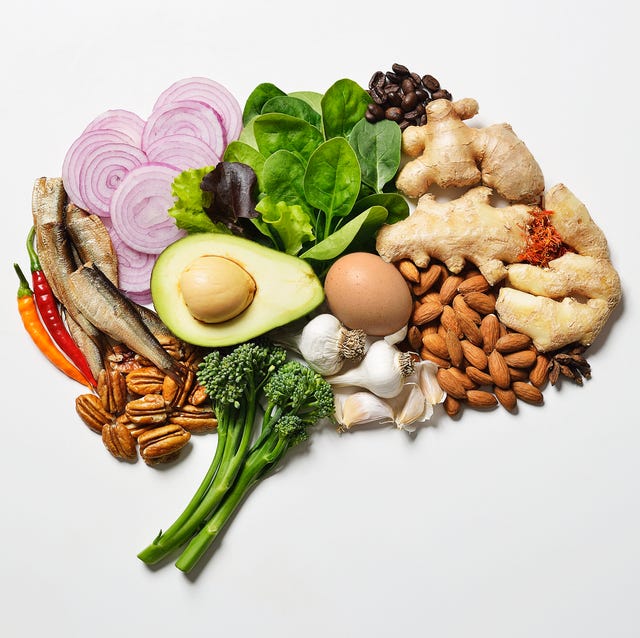 Brain food resembling a brain.\ brain food resembling a brain\