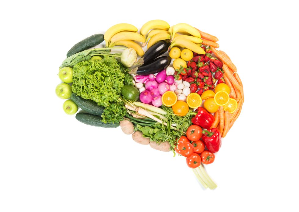 brain - fruit and veg