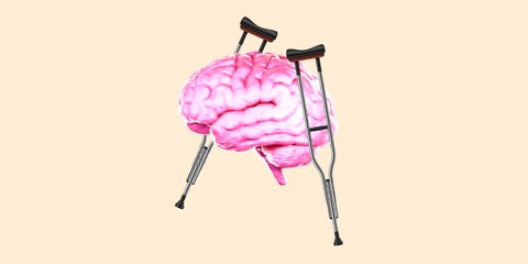 brain on crutches