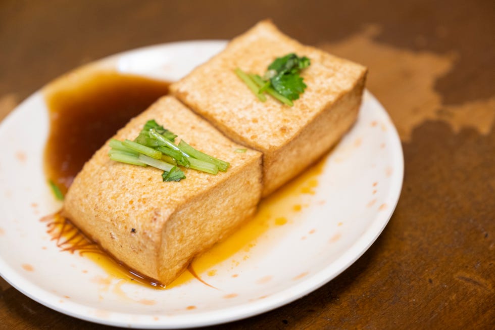 braised tofu with soy sauce