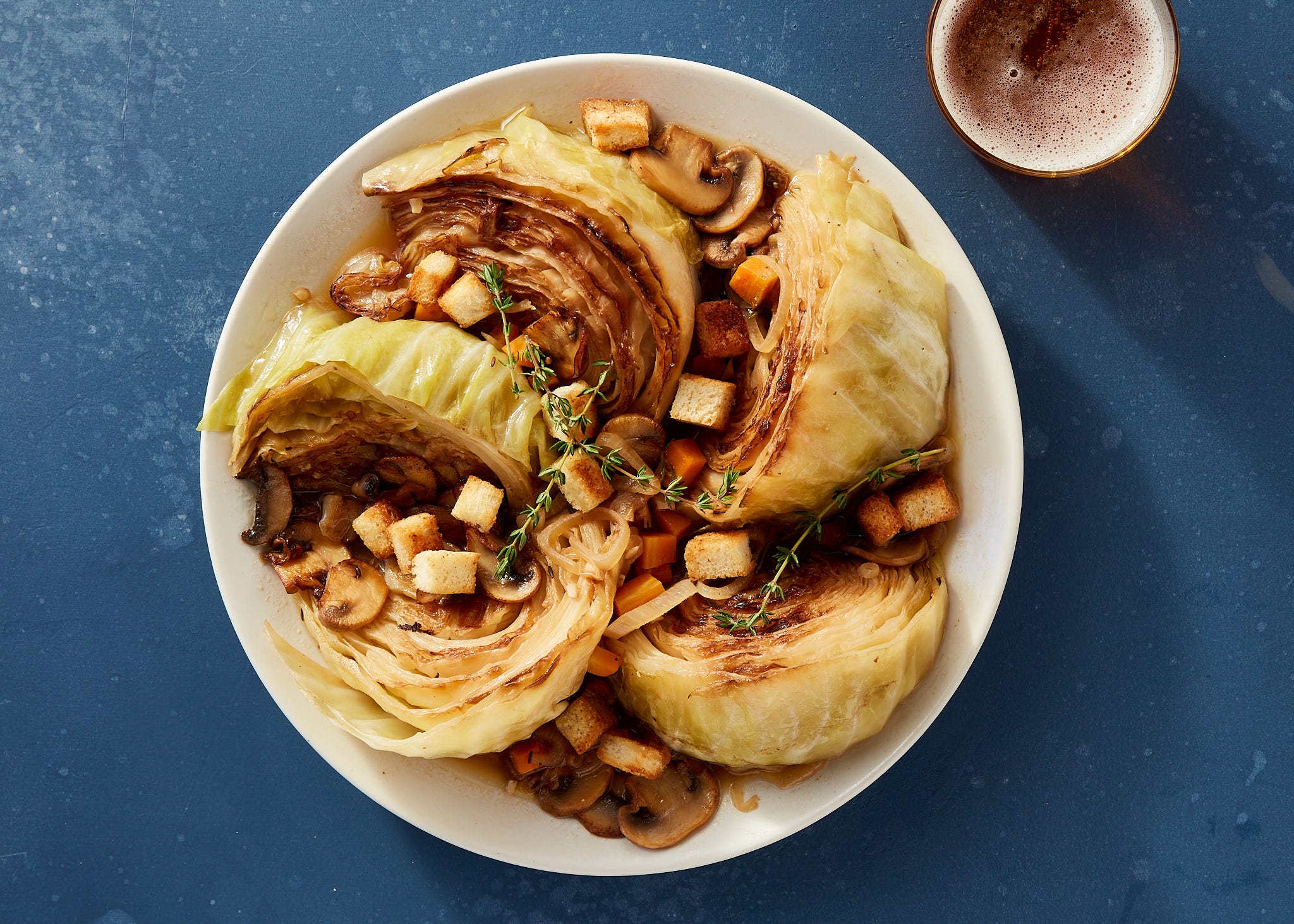 This Cabbage Is Braised In Beer To Make It Melt In Your Mouth