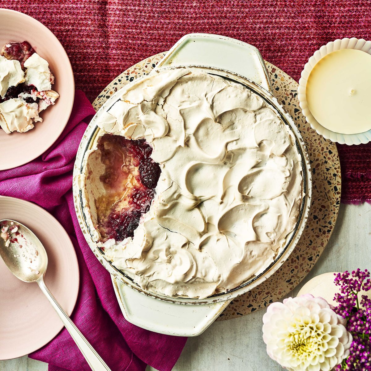 bramble queen of puddings