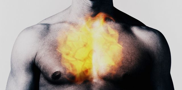 Joint, Human, Muscle, Neck, Flame, Fire, Chest, 