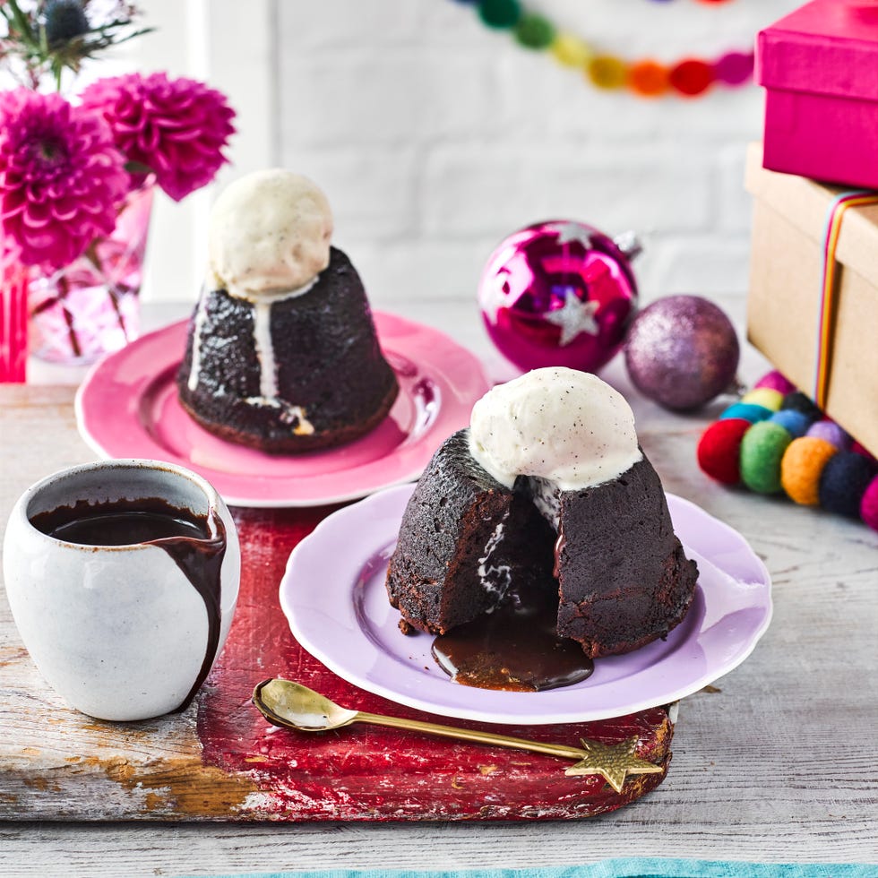 best christmas dessert recipes brandy butter caramel chocolate fondants