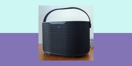 brane x speaker speaker with a handle