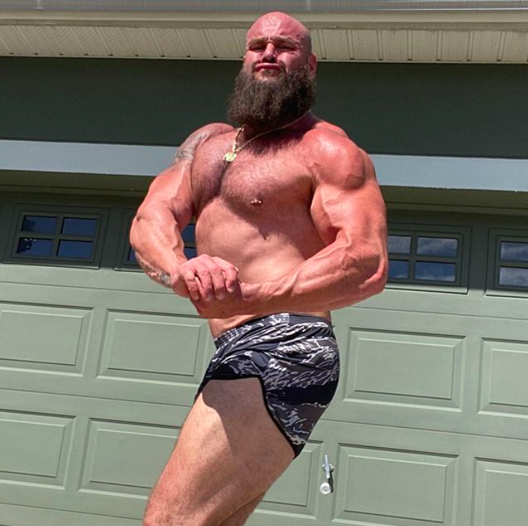 Braun Strawman Sex Videos - WWE Star Braun Strowman Is Looking Lean and Jacked at 345 Pounds
