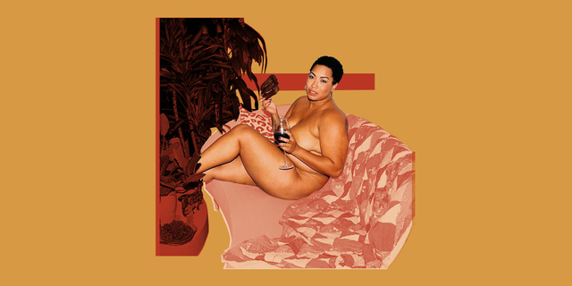 Illustration, Peach, Art, Black hair, Flesh, Sitting, Photography, 