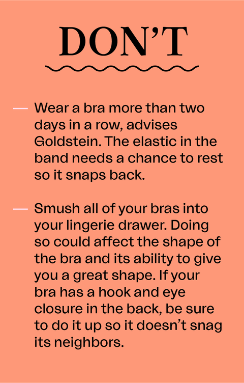 donts of bra care