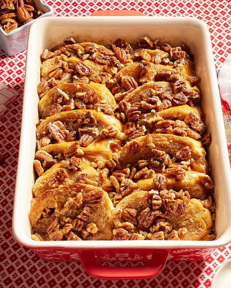 fathers day brunch recipes ideas pecan pie french toast casserole