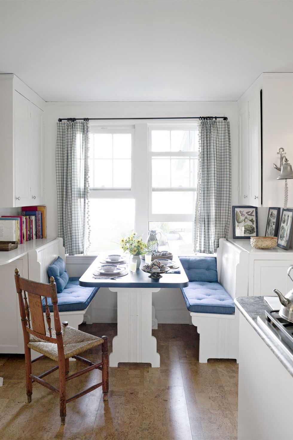 Extend your kitchen space with a cozy, multipurpose breakfast nook
