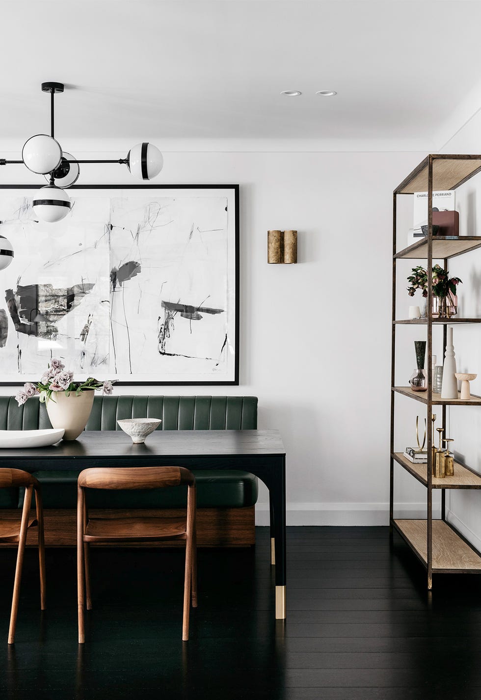 modern breakfast nook