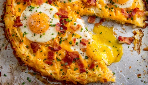 Best Breakfast Pizza Recipe - How to Make Breakfast Pizza