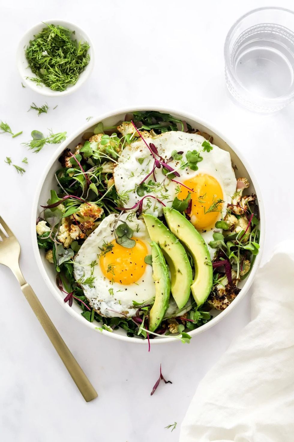 breakfast salad, healthy breakfast ideas