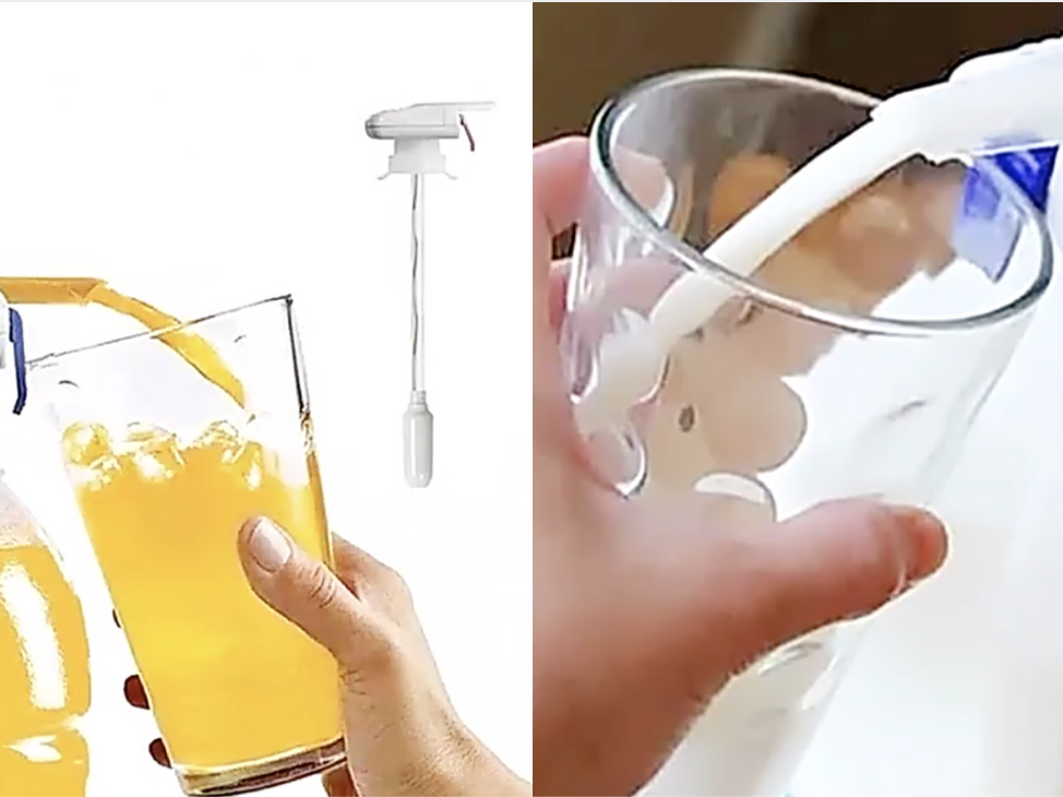 Easy-to-use Electric Drink Dispenser For Fridge - Milk Gallon Pump