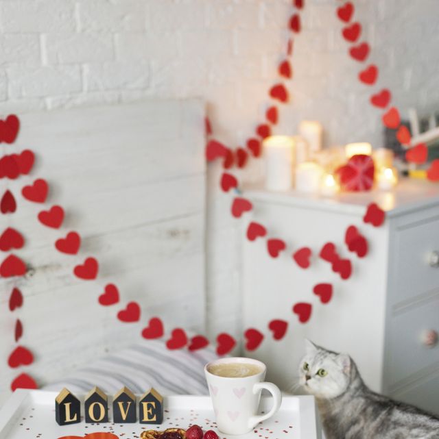 easy valentine table decorations