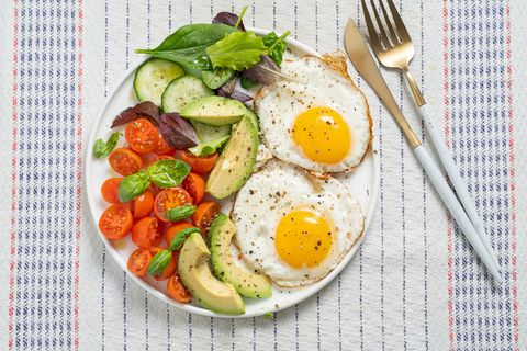 what to eat after a run, eggs