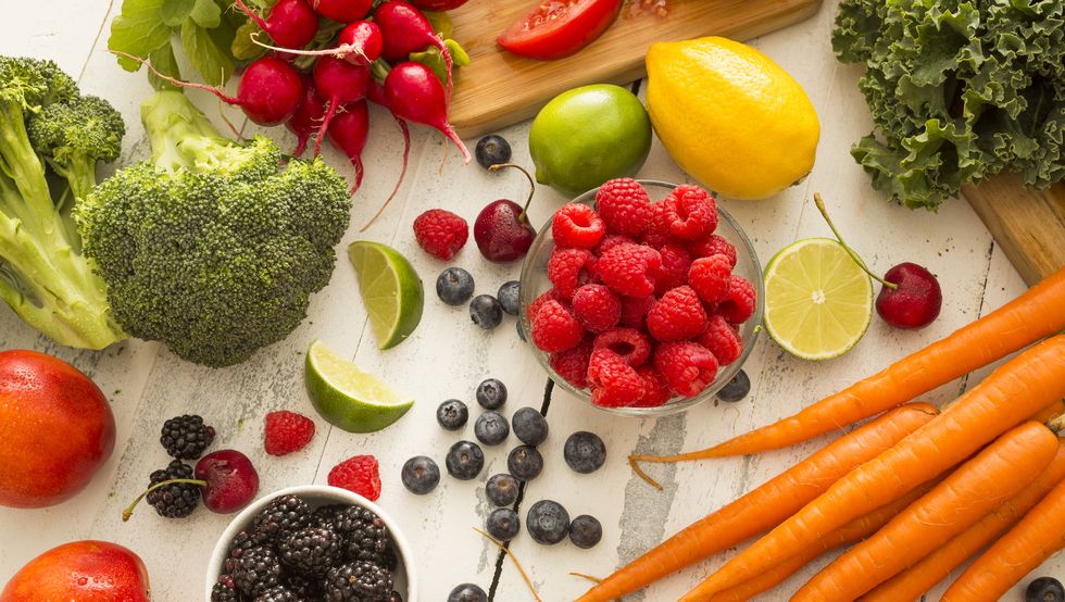 breast cancer diet vegetables fruits