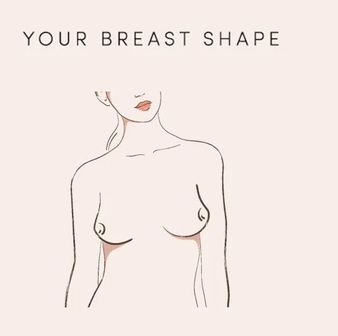 illustration of woman with east west boobs