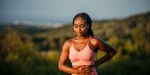 breathing and chi exercise in nature