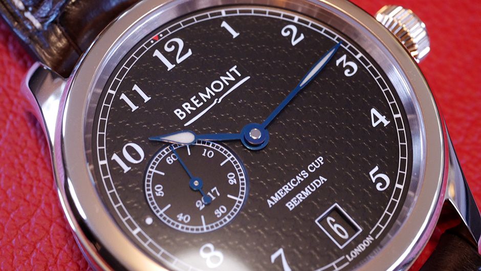 Bremont America’s Cup AC35 Watch Dial
