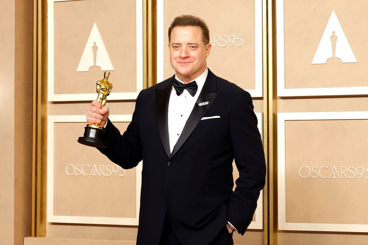 Read Brendan Fraser's Emotional Acceptance Speech From the Oscars 2023